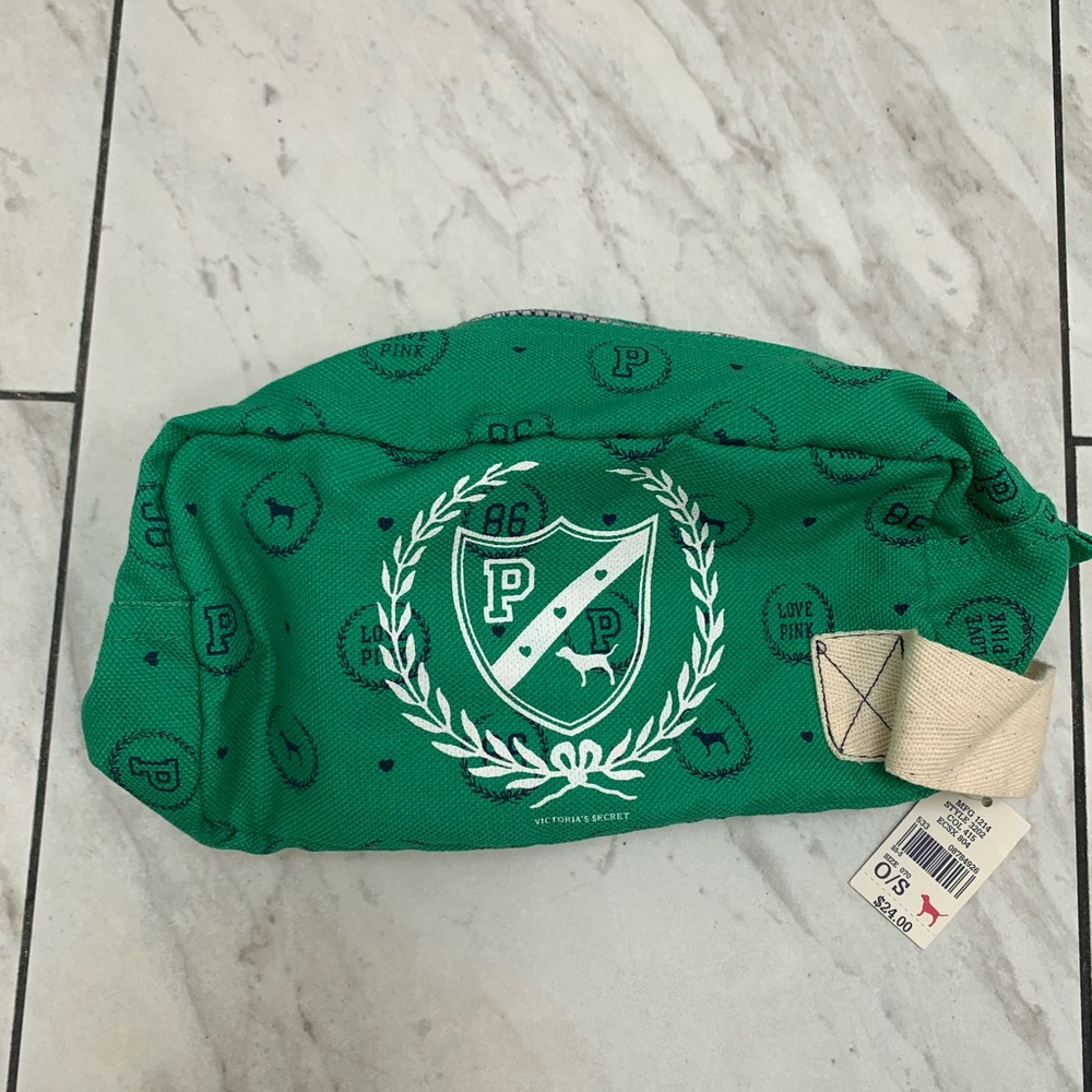 Love Pink cosmetic pouch